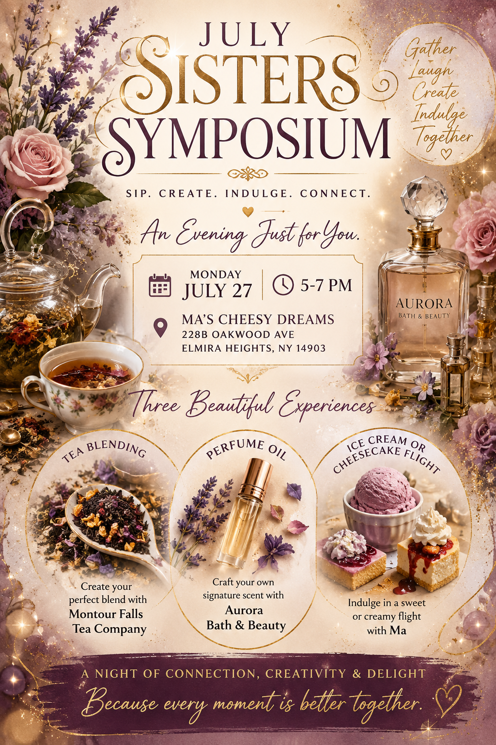 July Sisters Symposium