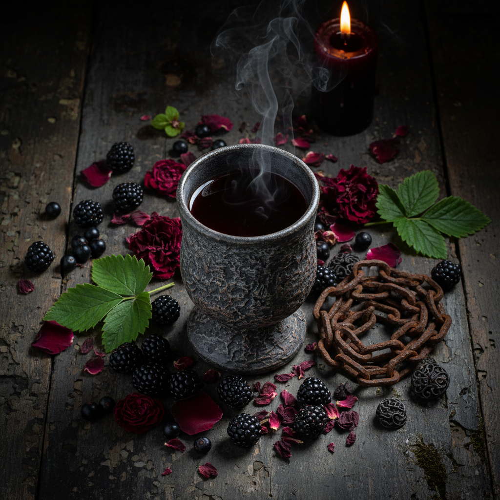 Black Knight's Blackberry Bramble